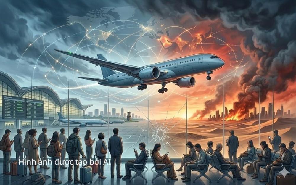 Một cuộc chiến ở xa và vé máy bay của chúng ta