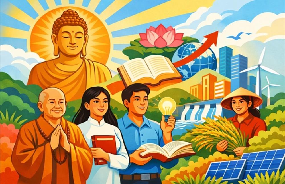 Phật giáo góp phần nâng cao văn hóa kinh doanh, đạo đức doanh nhân trong kỷ nguyên mới