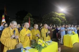 Trang nghiêm lễ Phật đản chùa Linh Thông, Hà Nội
