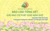 Báo cáo Tổng kết Giải Báo chí Phật giáo năm 2025