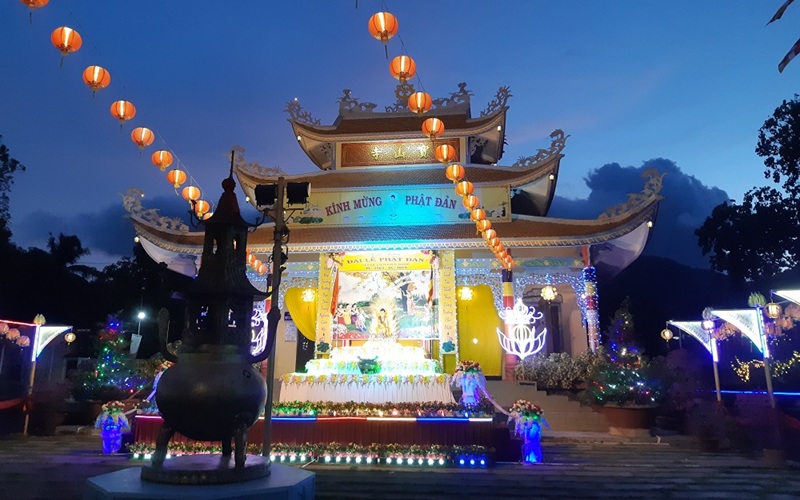 Ch&ugrave;a Bửu Sơn (An Giang). Ảnh: Internet