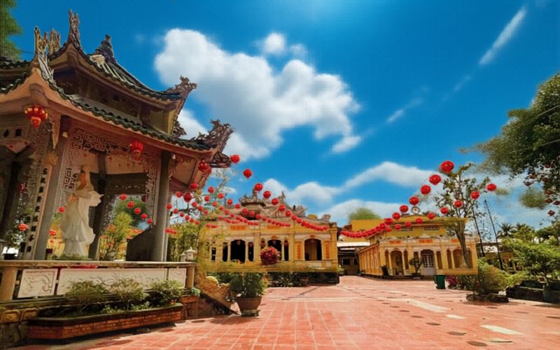 Ch&ugrave;a Gi&aacute;c Hoa. Ảnh: Internet