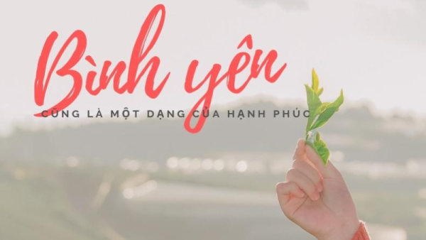 Chậm lại để thấy một nhịp bình yên