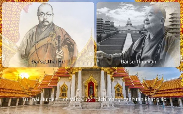 Từ Thái Hư đến Tinh Vân với công cuộc canh tân Phật giáo