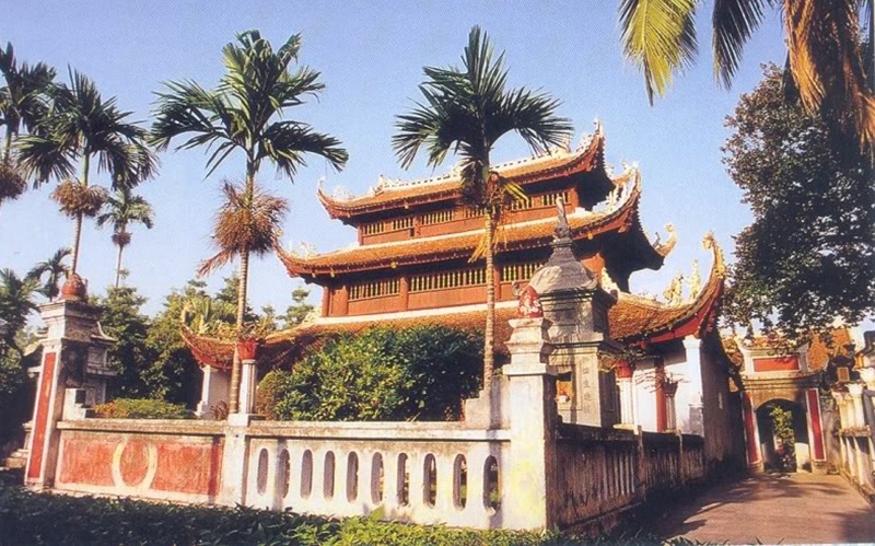 H&igrave;nh minh họa ch&ugrave;a thời nh&agrave; L&ecirc;. Ảnh: Internet