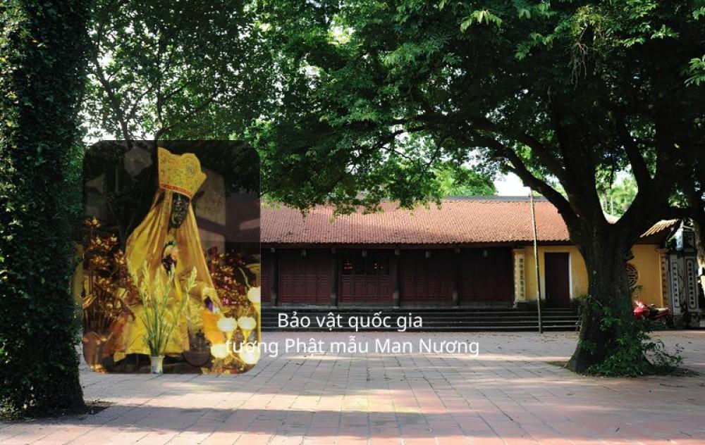 Bảo vật quốc gia tượng Phật mẫu Man Nương