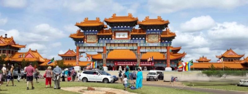 Phật Quang Sơn Nam Hoa Tự, Nam Phi. Ảnh: Internet