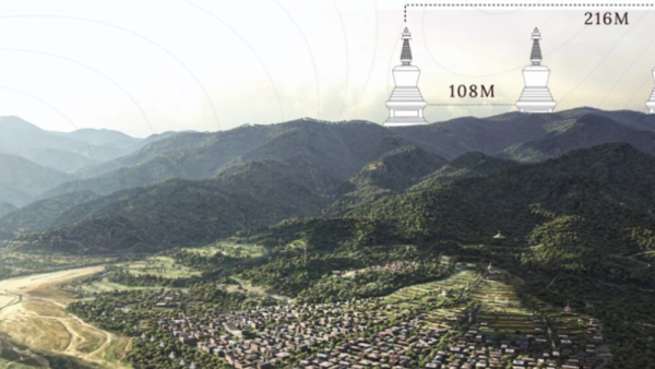 Bhutan: Dự án xây 108 bảo tháp trong một ngày