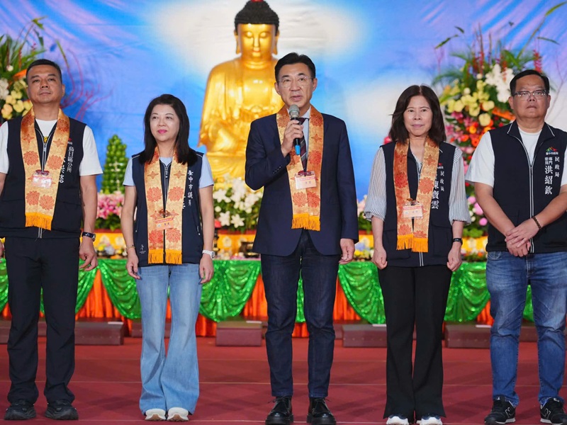 &Ocirc;ng Giang Khải Thần, Ph&oacute; Viện trưởng Viện Lập ph&aacute;p Đ&agrave;i Loan ph&aacute;t biểu tại Đại lễ