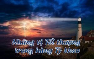 Những vị Tối thượng trong hàng Tỳ kheo