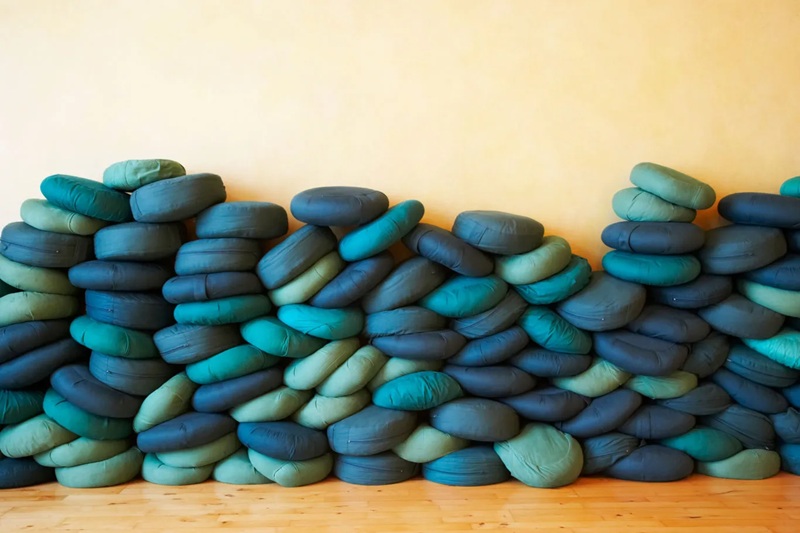Đệm ngồi thiền. (Nguồn: NCB / Alamy Stock Photo).
