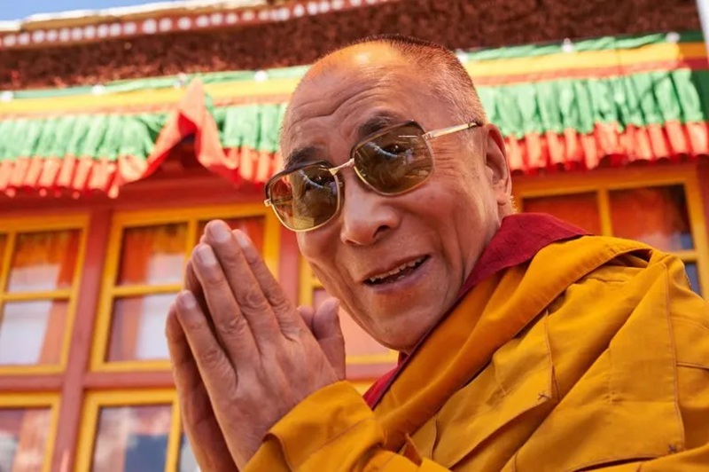  Đức Đạt Lai Lạt Ma tại Padum, v&ugrave;ng Zanskar (Ấn Độ), th&aacute;ng 7/2012. (Ảnh: Olivier Adam).
