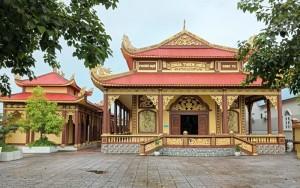 Thăm chùa Thiên Hiếu ở Định Thành