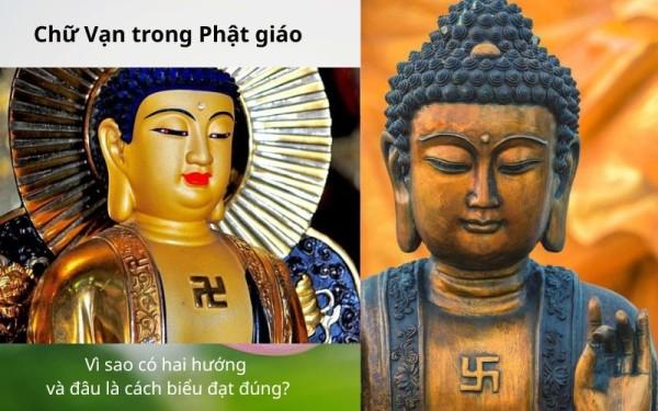 Chữ Vạn xoay hướng nào - mới đúng?