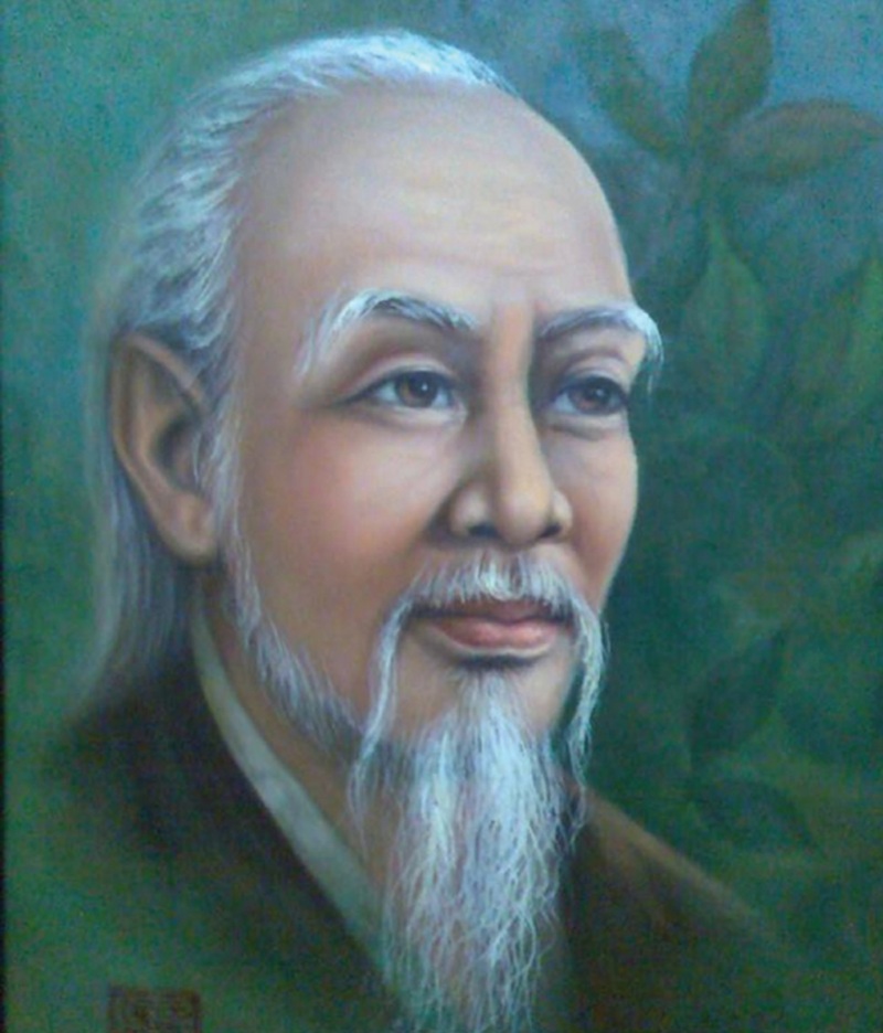 Ch&acirc;n dung Thiền sư Tuệ Tĩnh - Ảnh: Sưu tầm