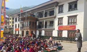 Đức Pháp chủ Bhutan khuyên thế hệ trẻ về việc gìn giữ Thân, Khẩu và Ý