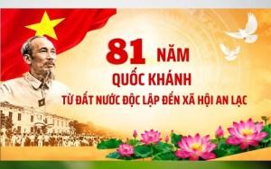 81 năm Quốc khánh: từ đất nước độc lập đến xã hội an lạc