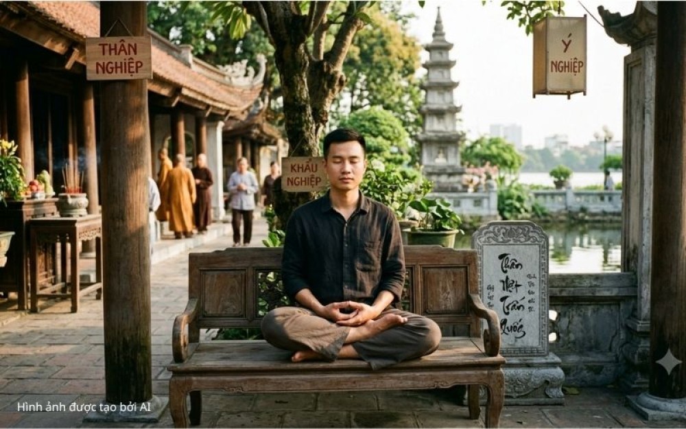 Thân nghiệp - khẩu nghiệp - ý nghiệp