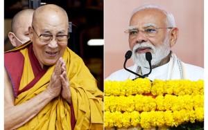 Đức Đạt Lai Lạt Ma chúc mừng sinh nhật Thủ tướng Modi