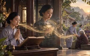 Tụng kinh, thuyết pháp và lộ trình: Tụng - Hiểu - Hành