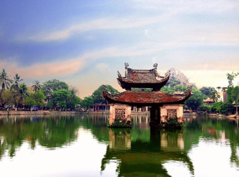 Ch&ugrave;a Thầy (Quốc Oai, H&agrave; Nội). Ảnh sưu tầm.