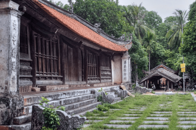 Ch&ugrave;a Thầy (Quốc Oai, H&agrave; Nội). Ảnh sưu tầm.