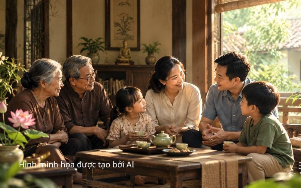 Gia đình là đạo tràng giúp ta chuyển hóa nội tâm