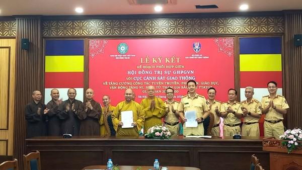 Cục CSGT và GHPGVN phối hợp xây dựng văn hóa giao thông an toàn