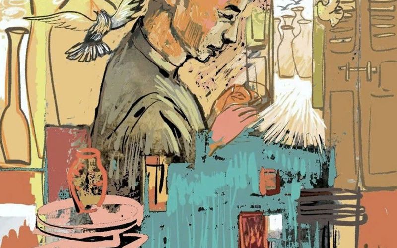 Chiếc bi đông cũ của bố