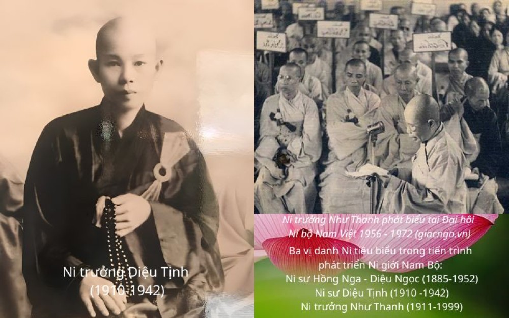 Ni trưởng Diệu Tịnh trong dòng chảy chấn hưng phật giáo miền Nam