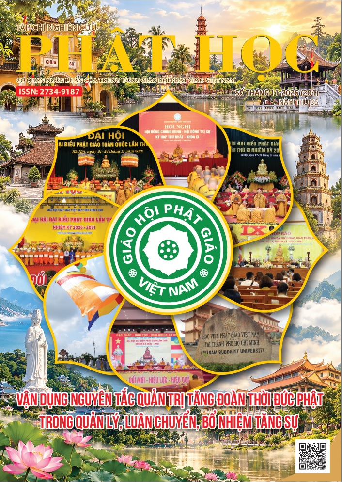 Tạp chí Nghiên cứu Phật học - Số tháng 11/2026