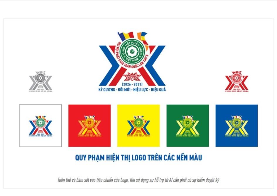 Logo Đại hội Phật giáo Toàn quốc lần thứ X, nhiệm kỳ 2026–2031