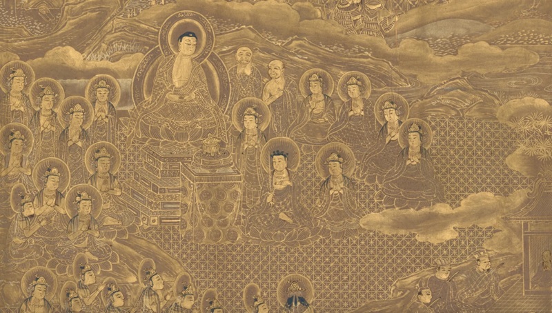 Kinh Ph&aacute;p Hoa , Nhật Bản, khoảng năm 1667. Nguồn: metmuseum.org